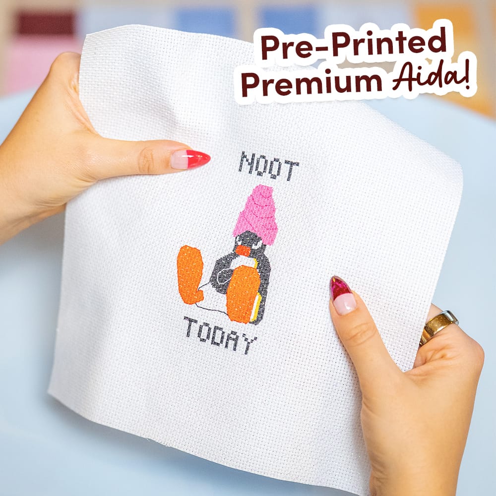 Craft Club CHEEKY PINGU™ - Cross Stitch Trio Kit