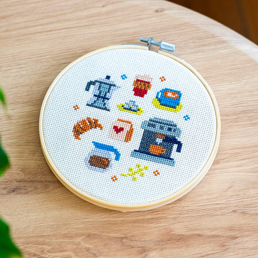 Craft Club COFFEE BREAK - Cross Stitch Kit