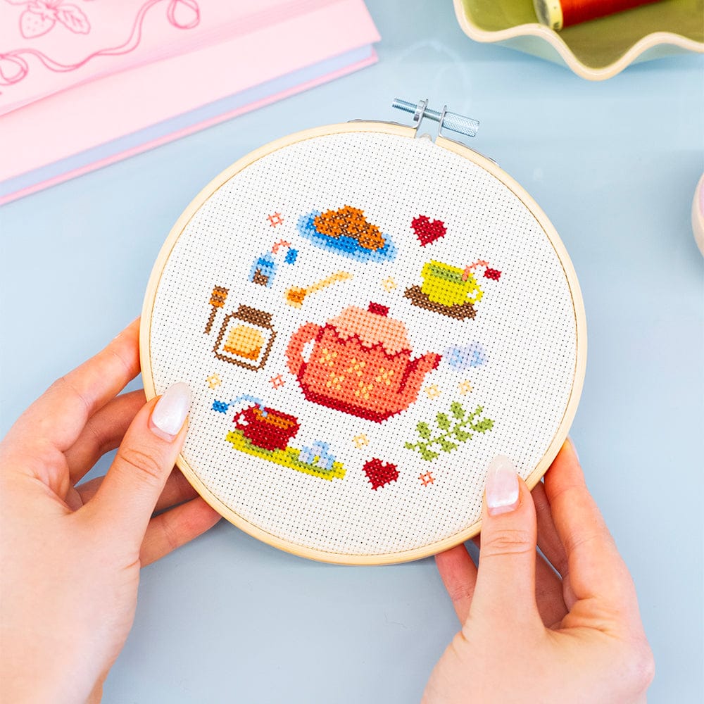 Craft Club TEA TIME - Cross Stitch Kit