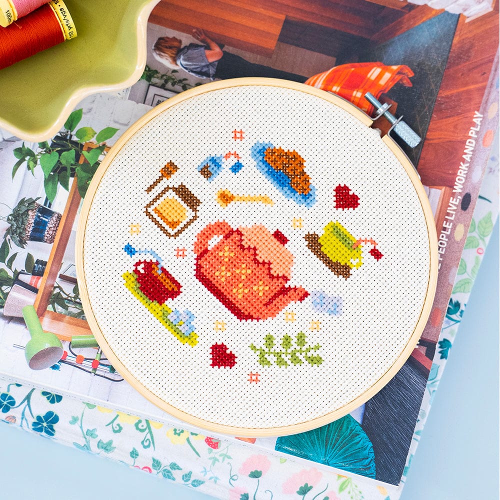Craft Club TEA TIME - Cross Stitch Kit