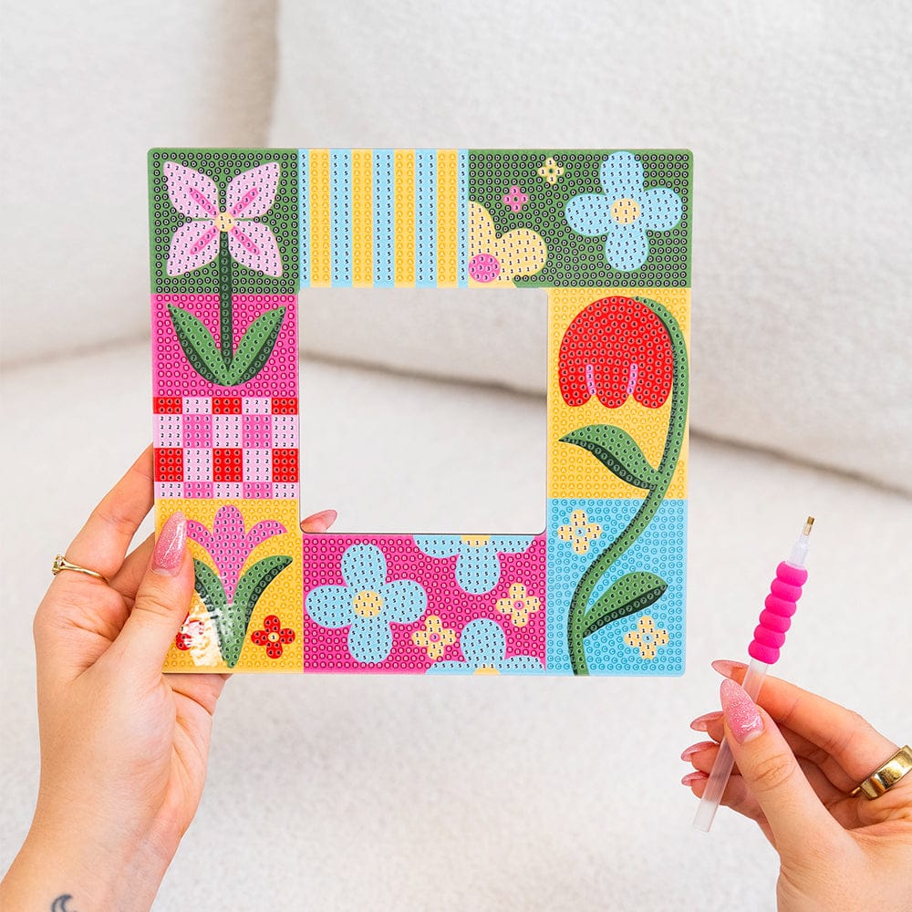 Craft Club Collage Club - Diamond Painting Mirror Frame Kit
