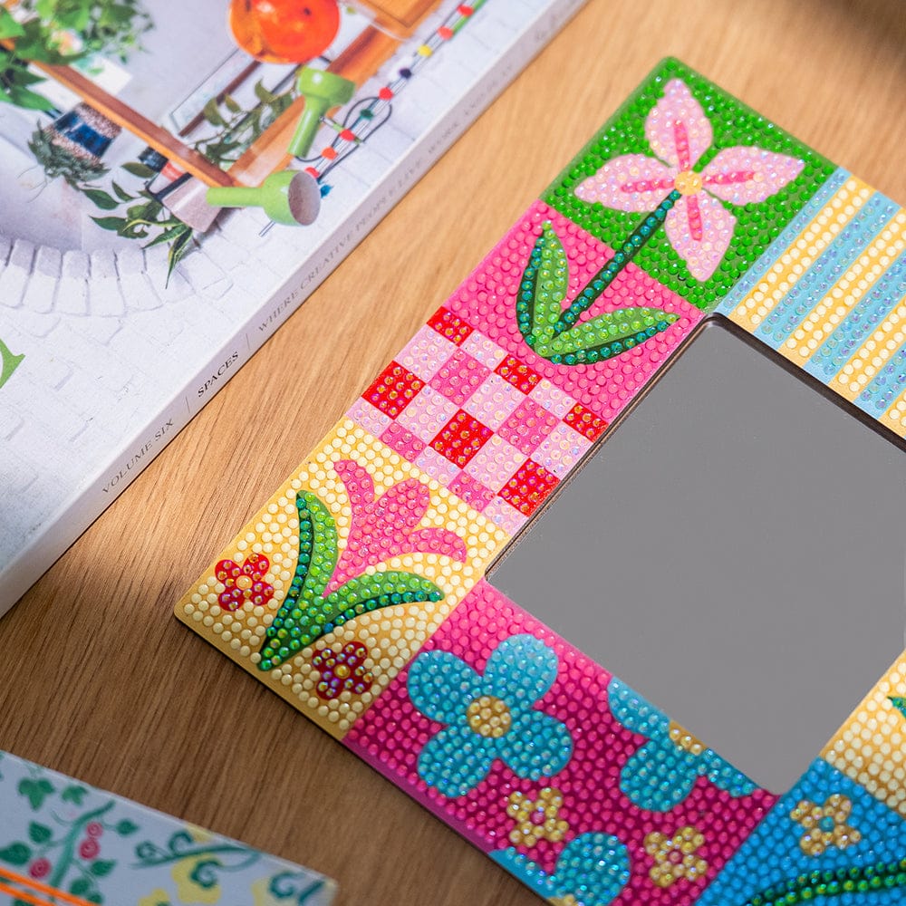 Craft Club Collage Club - Diamond Painting Mirror Frame Kit