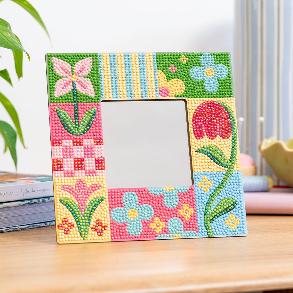 Craft Club Collage Club - Diamond Painting Mirror Frame Kit