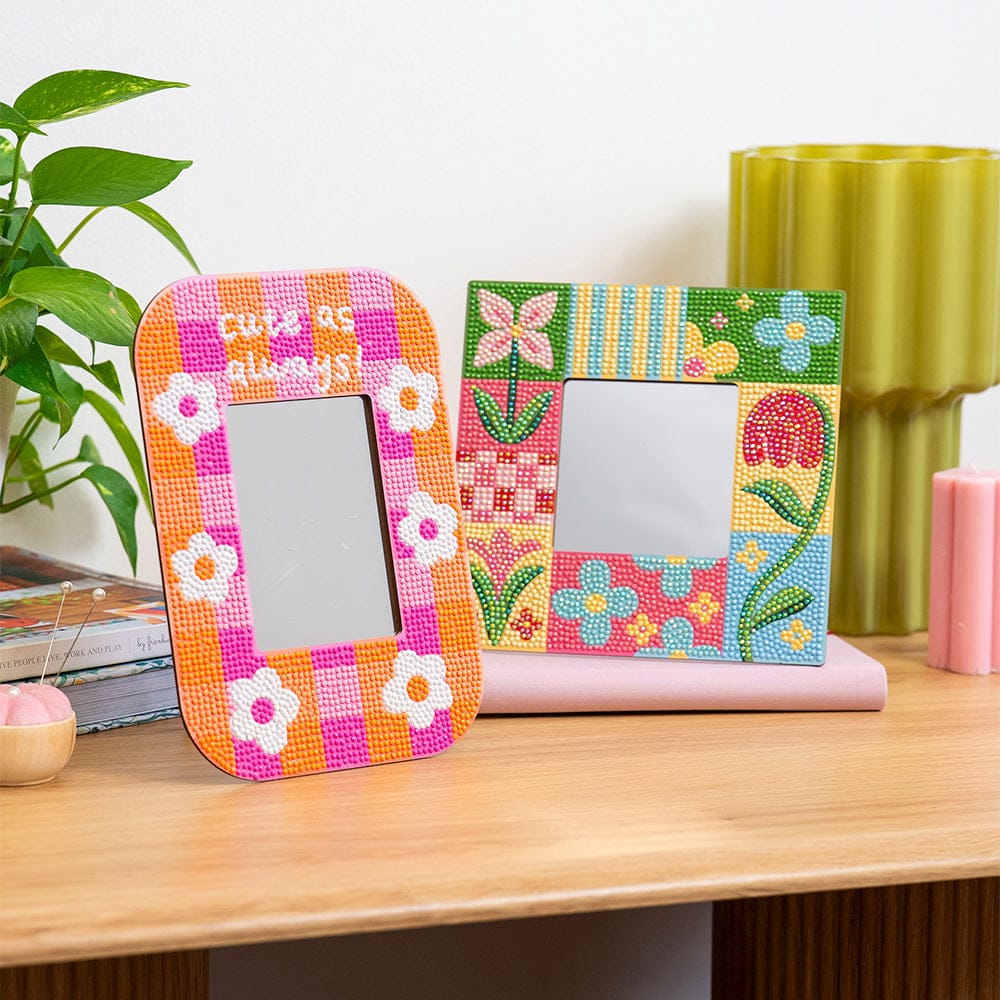 Craft Club Collage Club - Diamond Painting Mirror Frame Kit