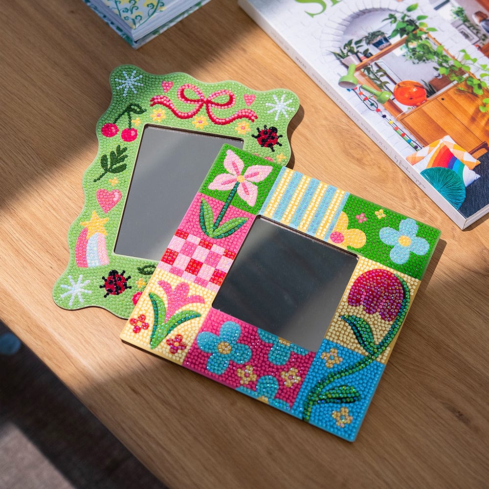 Craft Club Collage Club - Diamond Painting Mirror Frame Kit