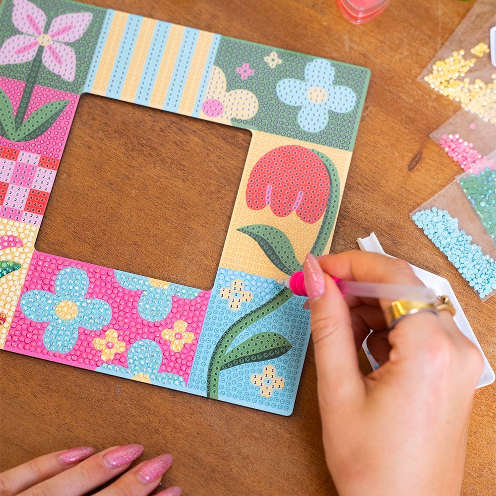 Craft Club Collage Club - Diamond Painting Mirror Frame Kit