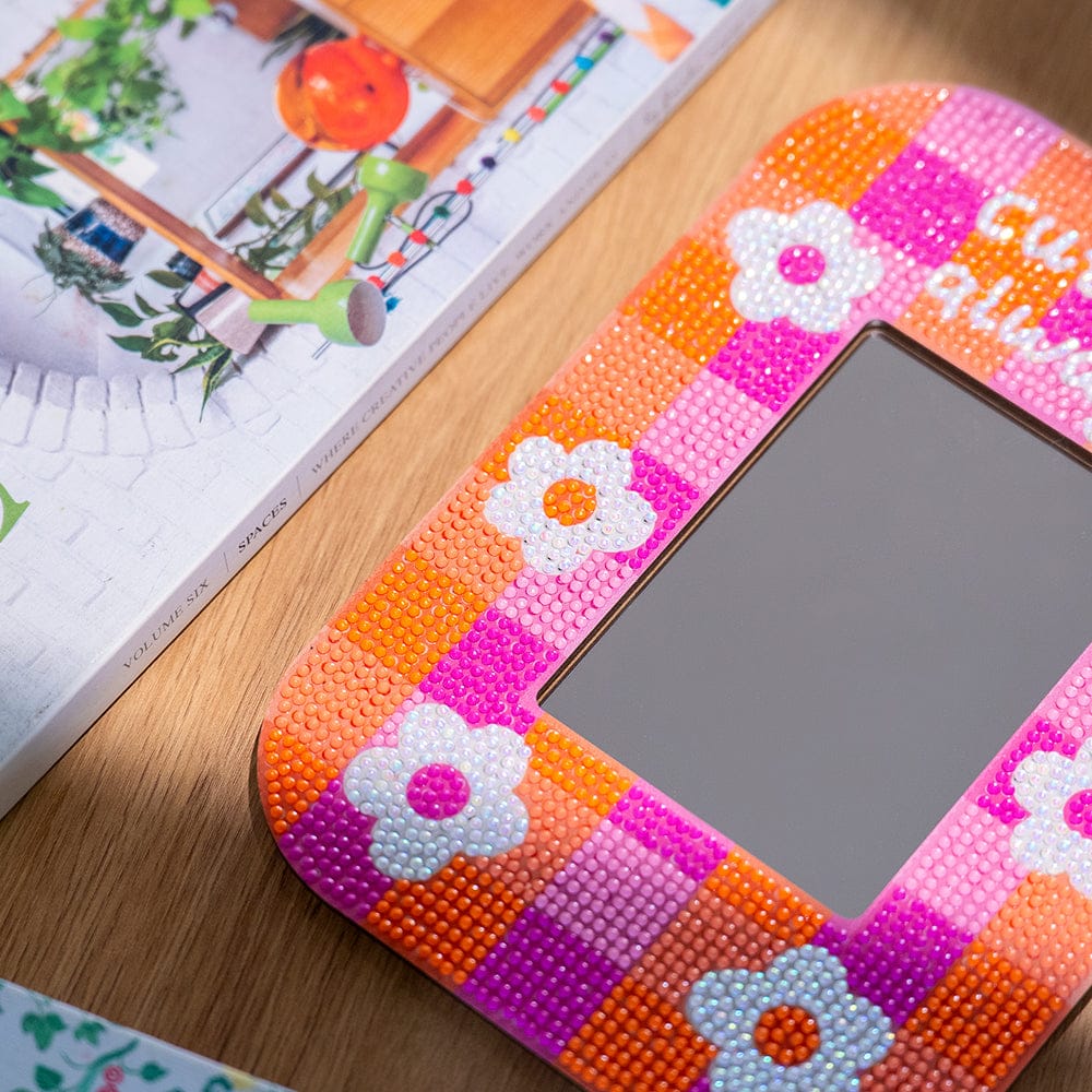 Craft Club Cute As Always - Diamond Painting Mirror Frame Kit