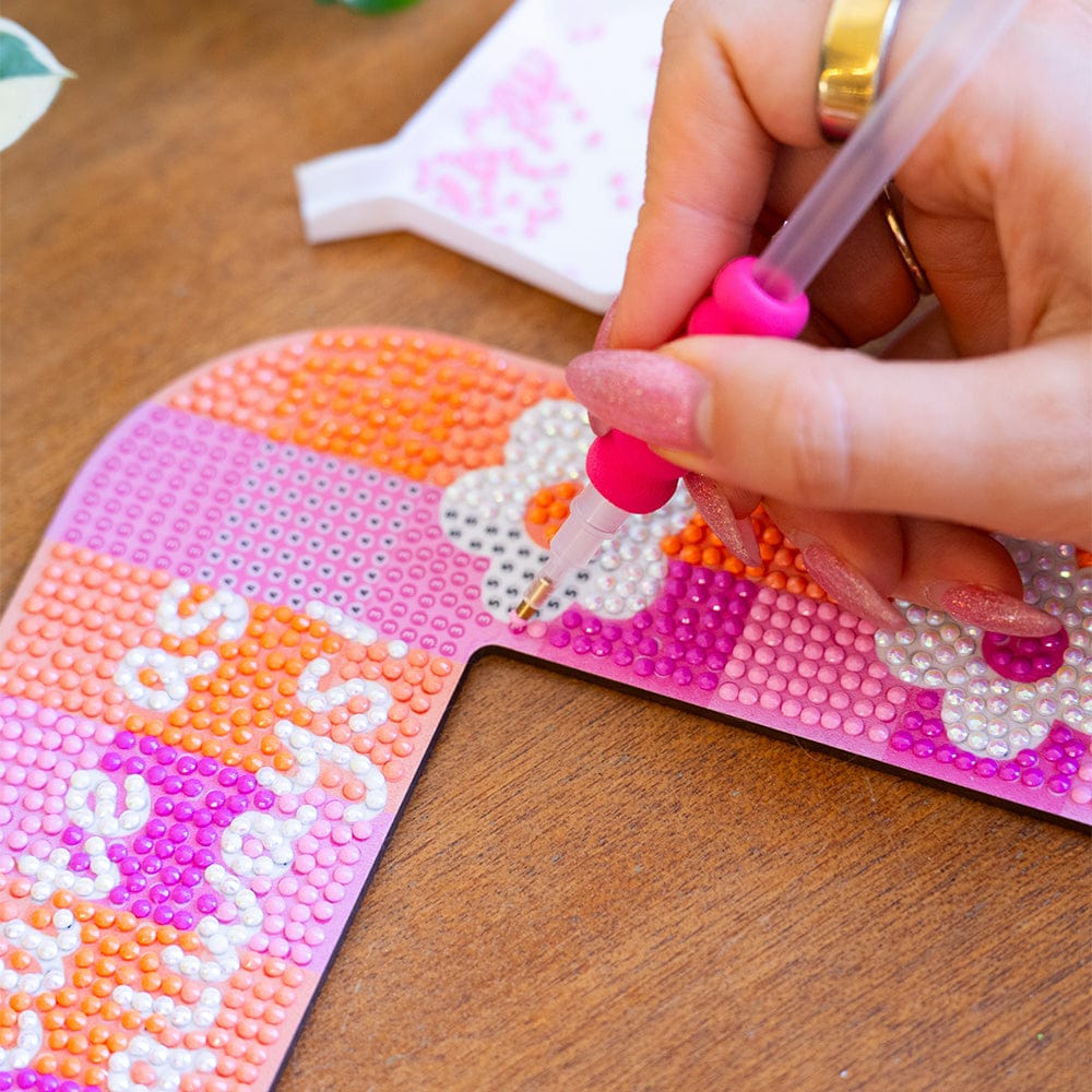 Craft Club Cute As Always - Diamond Painting Mirror Frame Kit