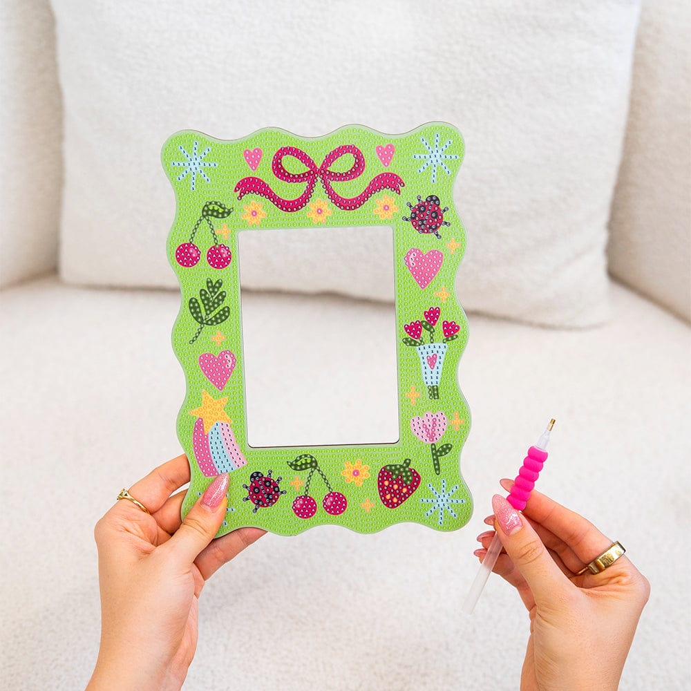 Craft Club Tiny Treasures - Diamond Painting Mirror Frame Kit
