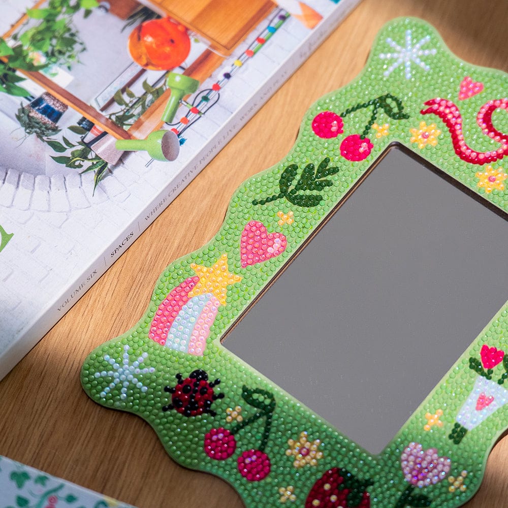 Craft Club Tiny Treasures - Diamond Painting Mirror Frame Kit