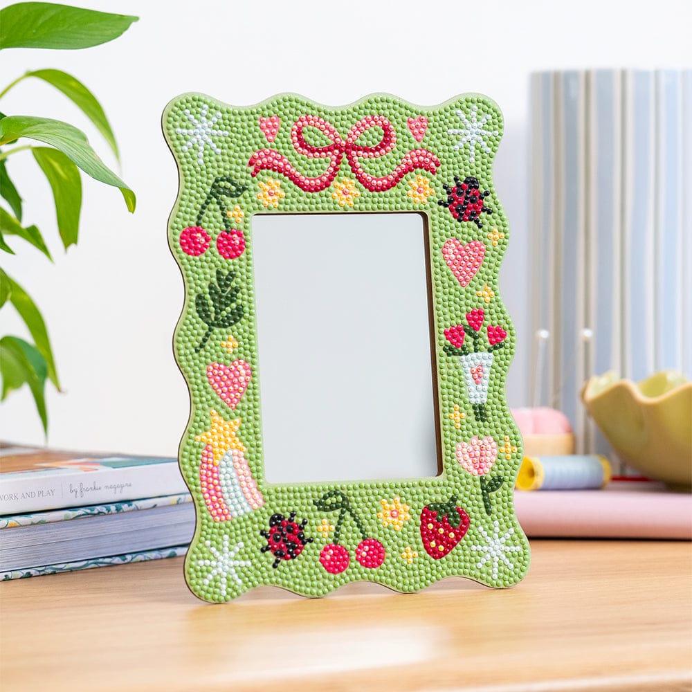 Craft Club Tiny Treasures - Diamond Painting Mirror Frame Kit