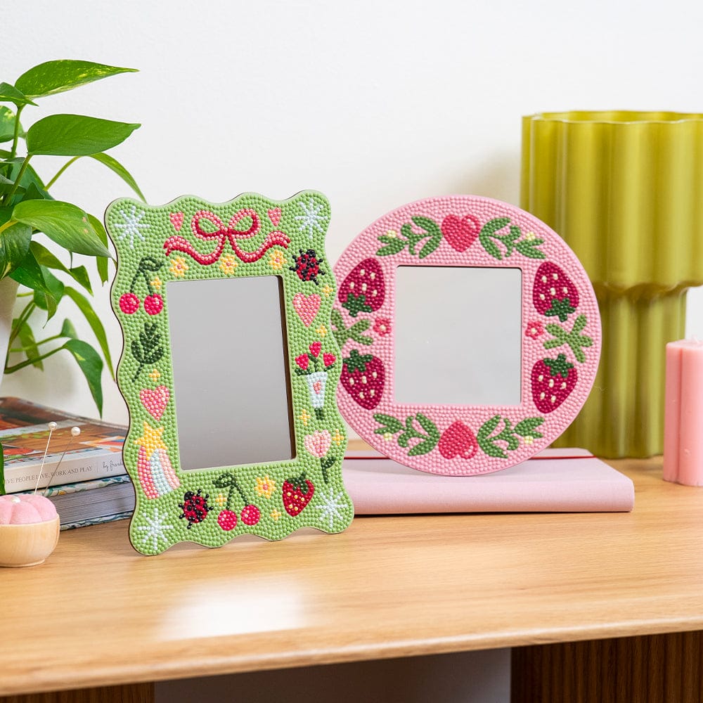 Craft Club Tiny Treasures - Diamond Painting Mirror Frame Kit