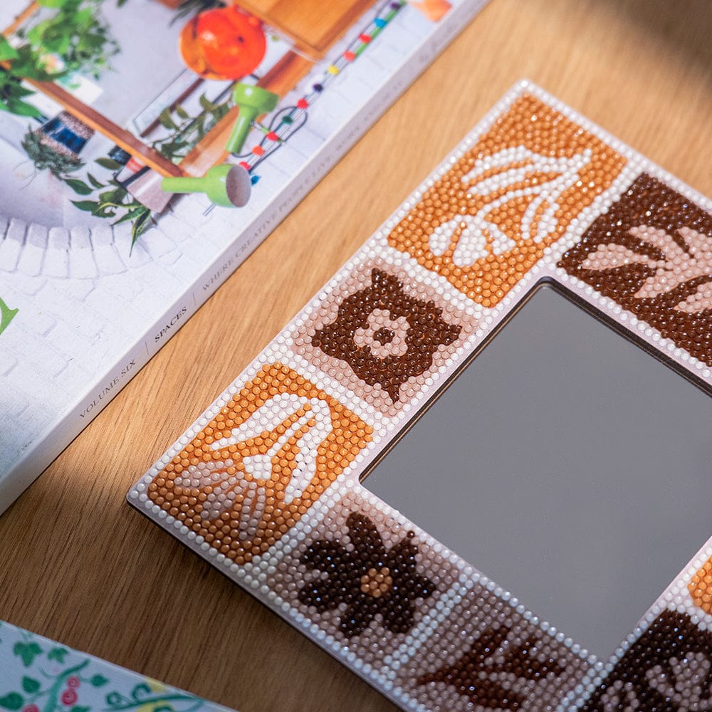 Craft Club Tuscan Tiles - Diamond Painting Mirror Frame Kit