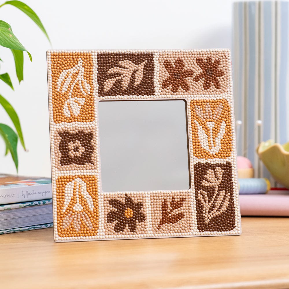 Craft Club Tuscan Tiles - Diamond Painting Mirror Frame Kit