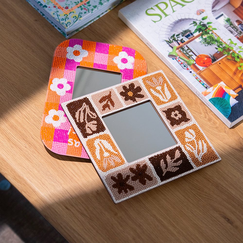 Craft Club Tuscan Tiles - Diamond Painting Mirror Frame Kit