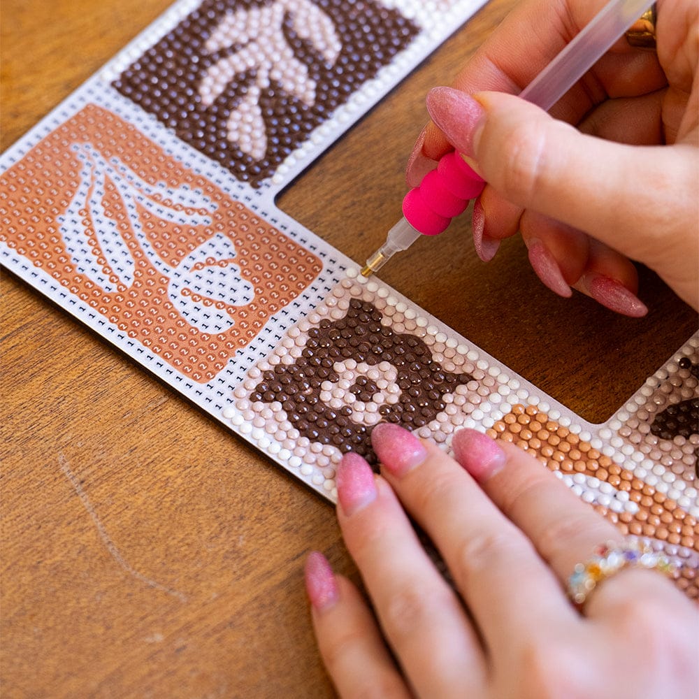 Craft Club Tuscan Tiles - Diamond Painting Mirror Frame Kit