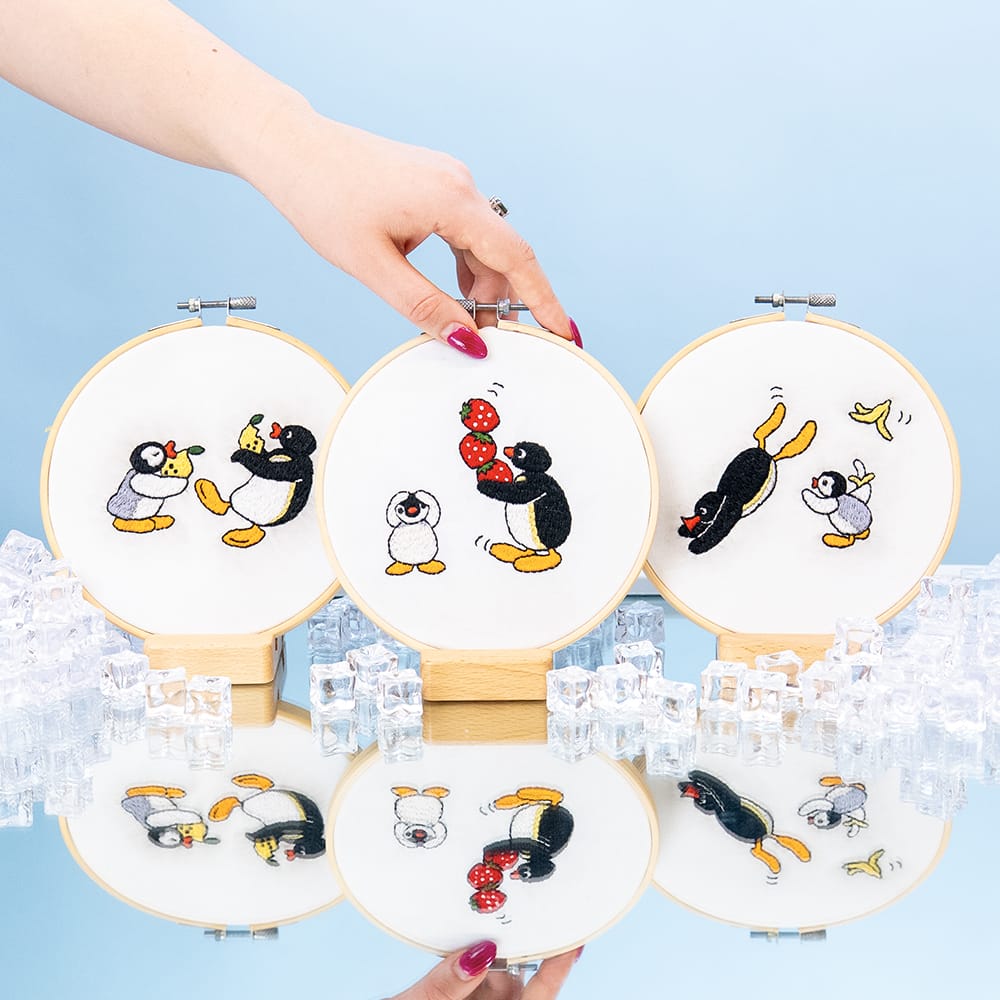 Craft Club FRUITY PINGU™ - Embroidery Kit