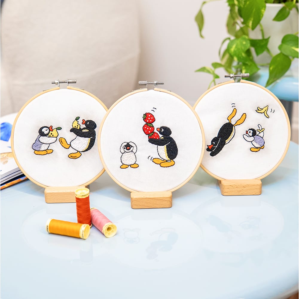 Craft Club FRUITY PINGU™ - Embroidery Kit