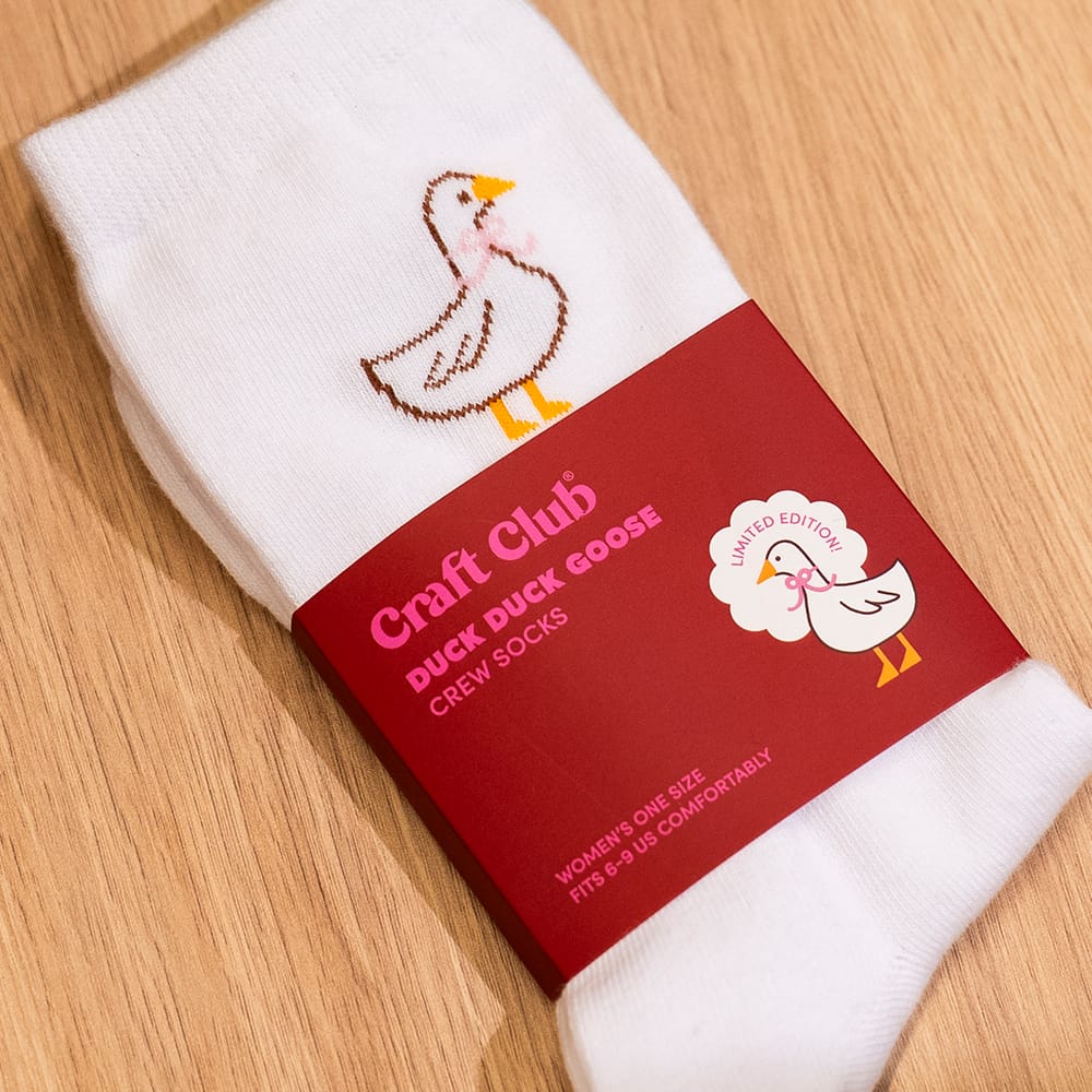 Craft Club DUCK - Crew Socks