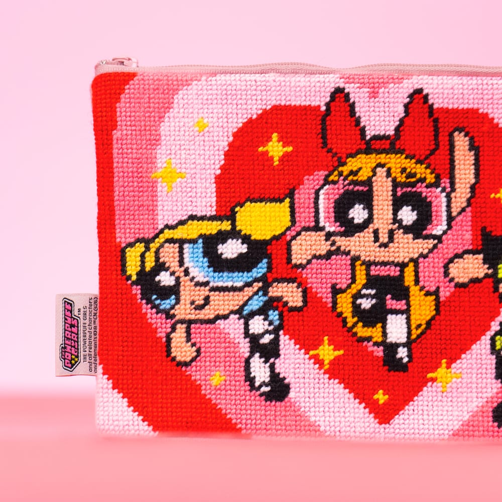 Craft Club BEST FRIENDS FOREVER - Needlepoint Pouch Kit