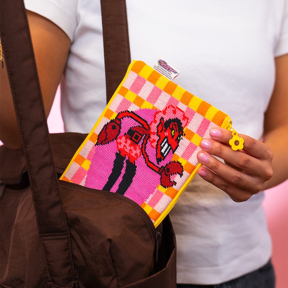 Craft Club HIM - Needlepoint Pouch Kit