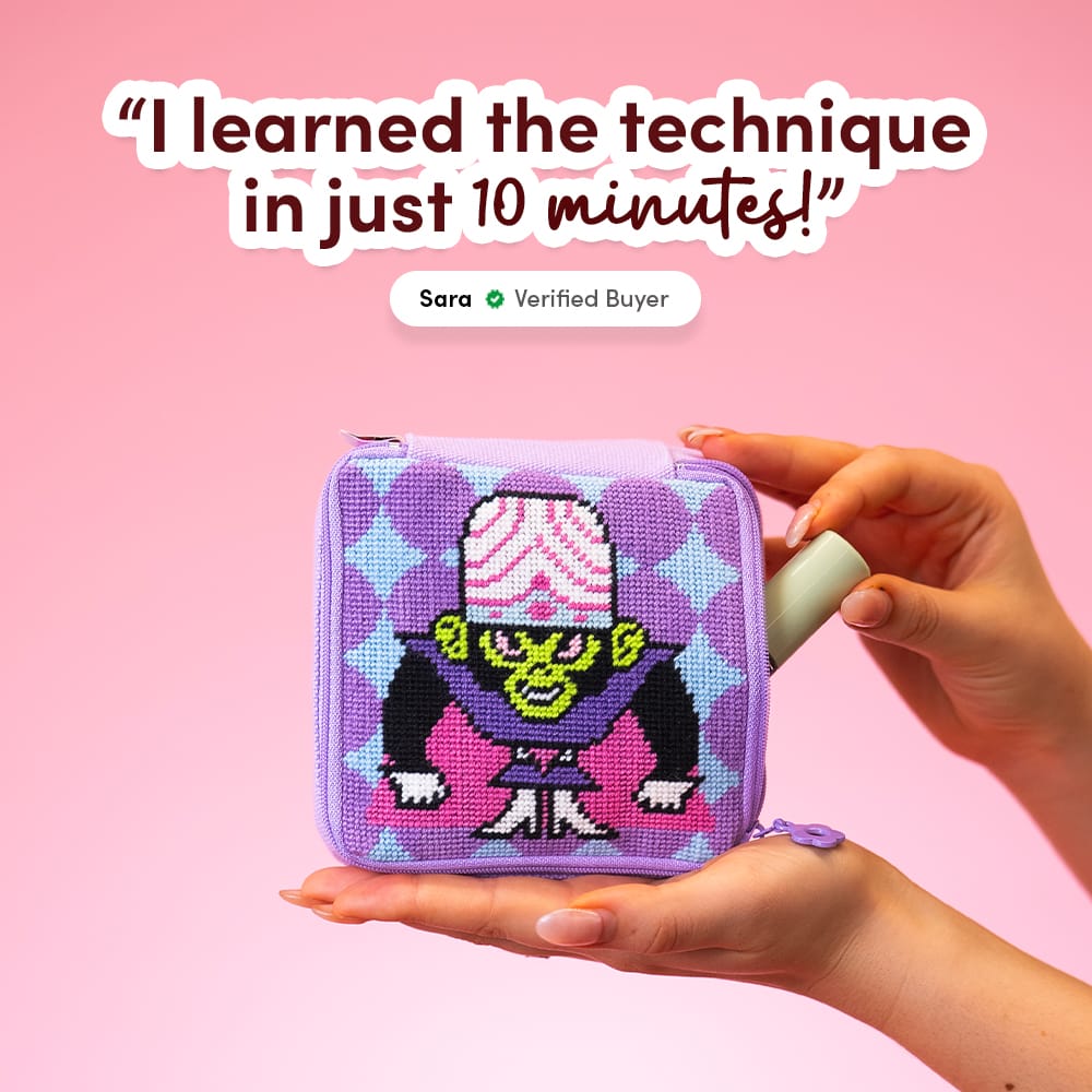 Craft Club MOJO JOJO™ - Needlepoint Pouch Kit