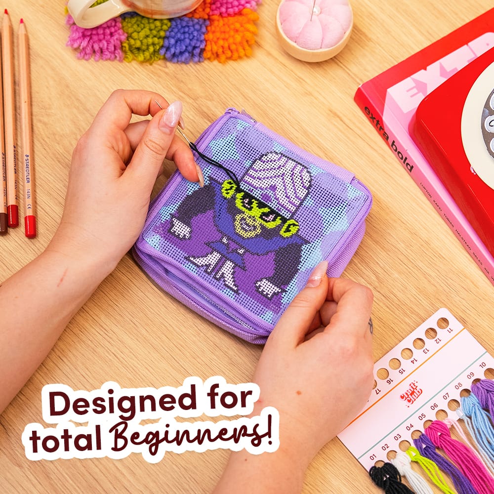 Craft Club MOJO JOJO™ - Needlepoint Pouch Kit