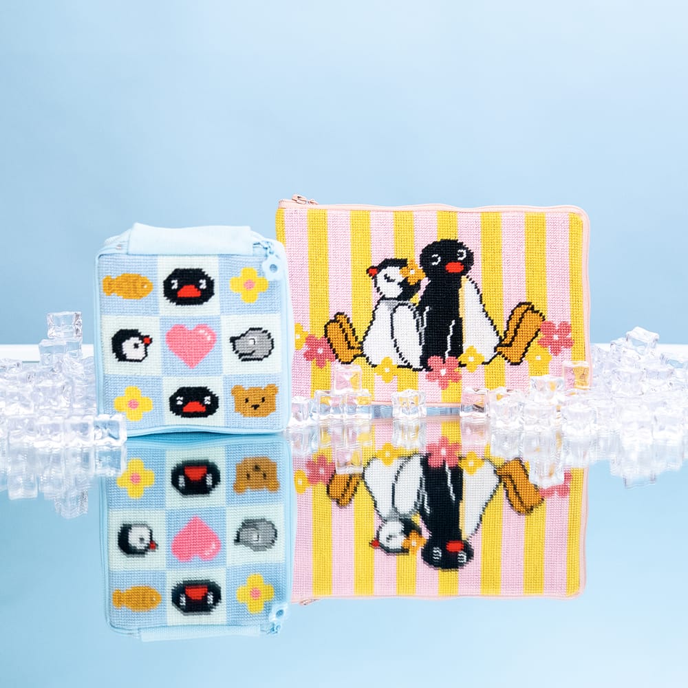 Craft Club PINGU™ & FRIENDS - Needlepoint Pouch Kit