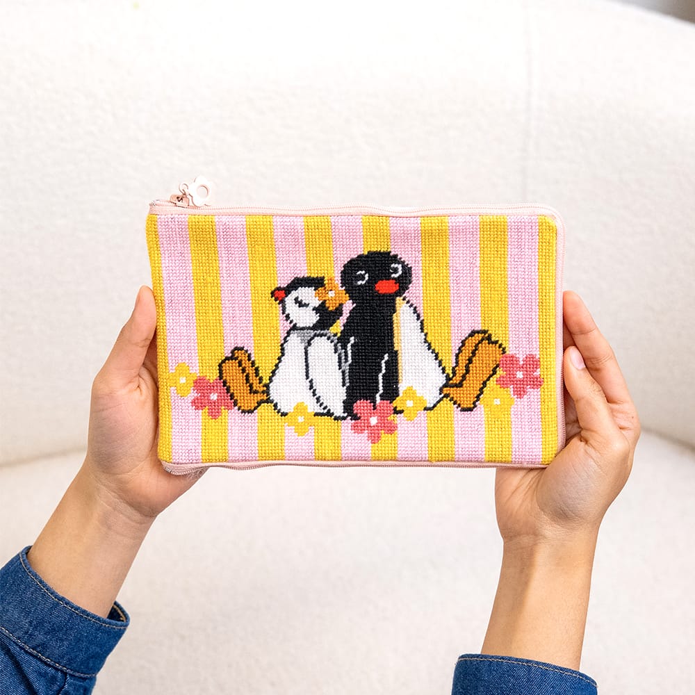 Craft Club PINGU™ & PINGA - Needlepoint Pouch Kit