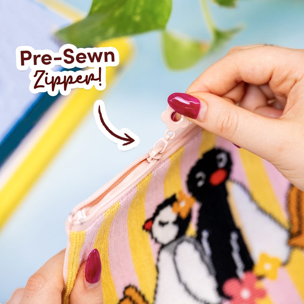 Craft Club PINGU™ & PINGA - Needlepoint Pouch Kit