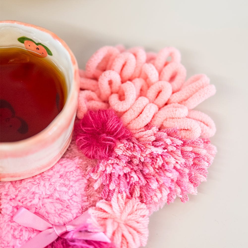 Craft Club Patchwork Heart - Moss Coaster Kit