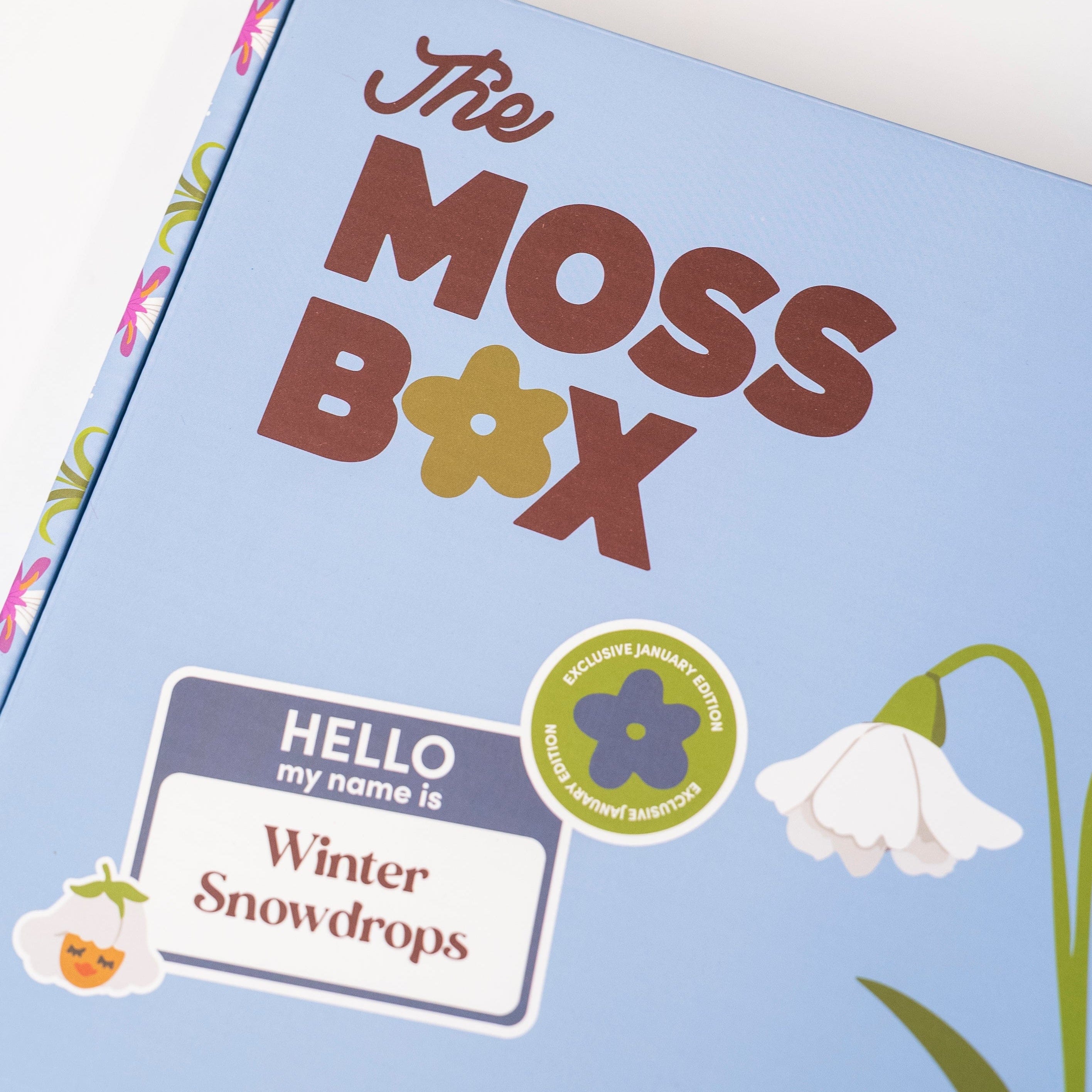 Craft Club Snowdrops  - Moss Coaster Kit