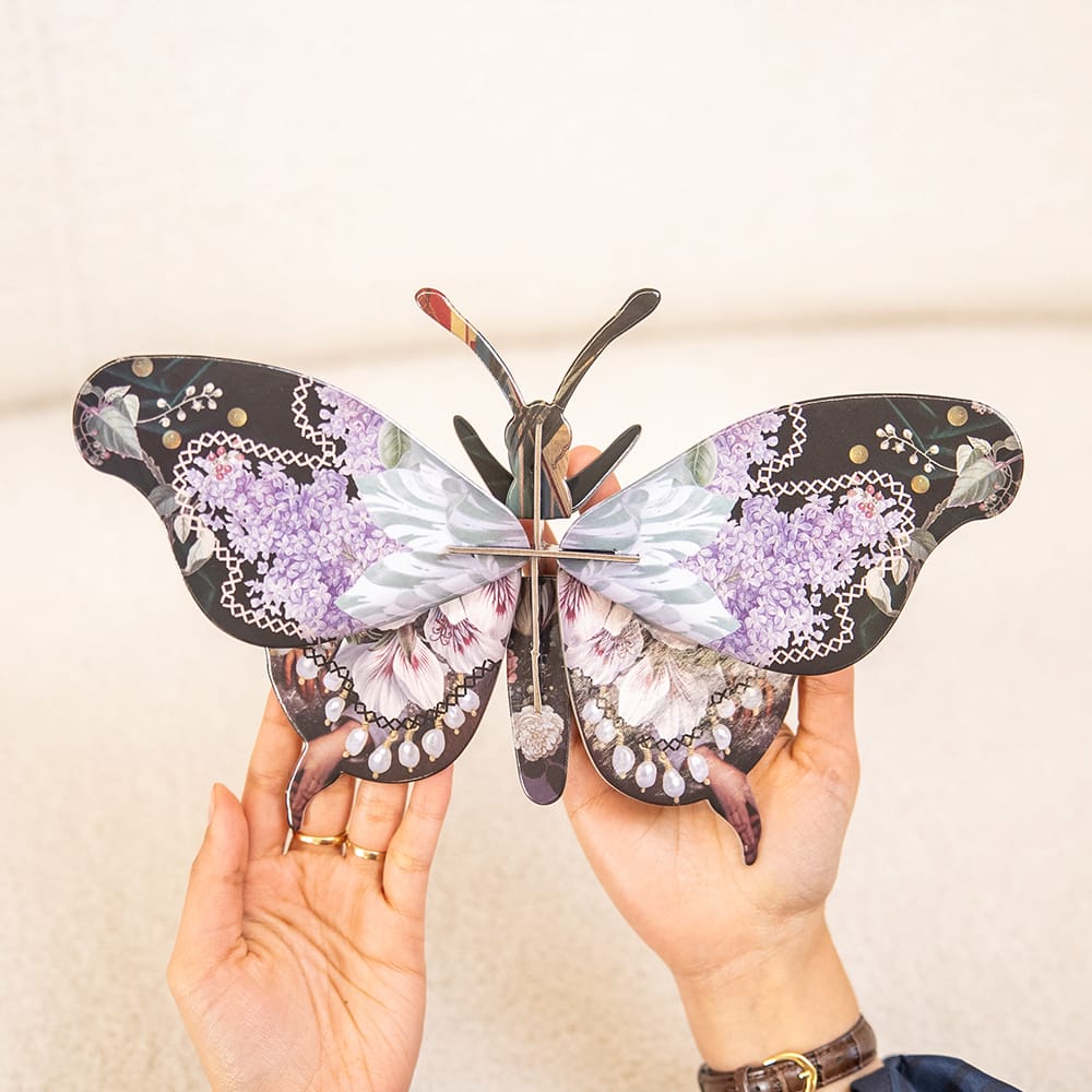Craft Club BRONTE GRAND BUTTERFLY - Paper Craft 3D Puzzle Kit