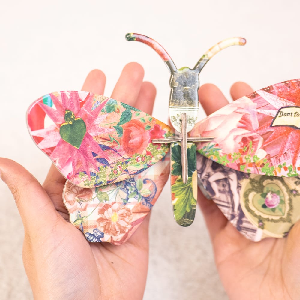 Craft Club JULIET PETITE BUTTERFLY - Paper Craft 3D Puzzle Kit
