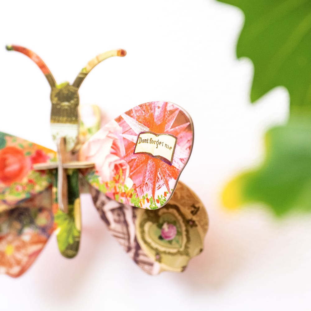 Craft Club JULIET PETITE BUTTERFLY - Paper Craft 3D Puzzle Kit