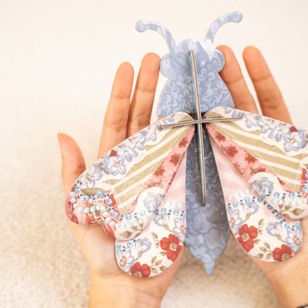 Craft Club MARIE MIDI MOTH - Paper Craft 3D Puzzle Kit
