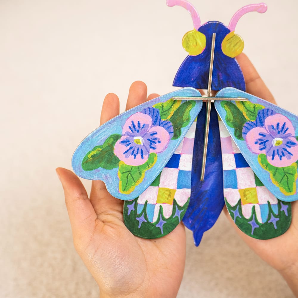 Craft Club MIDSUMMER MIDI MOTH - Paper Craft 3D Puzzle Kit