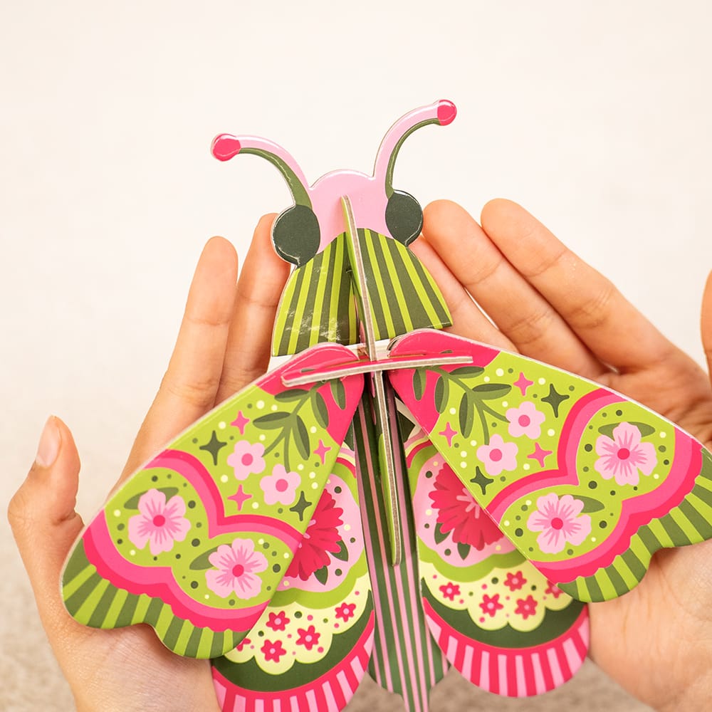 Craft Club SAGE MIDI MOTH - Paper Craft 3D Puzzle Kit