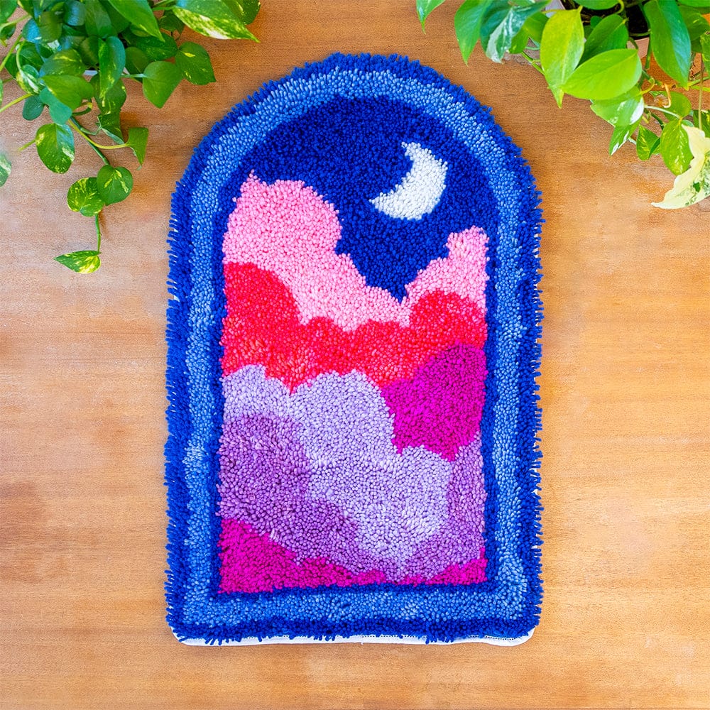 Craft Club Cloudy Portal - XL Latch Hook Rug Kit