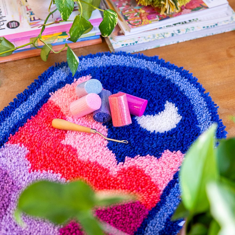 Craft Club Cloudy Portal - XL Latch Hook Rug Kit