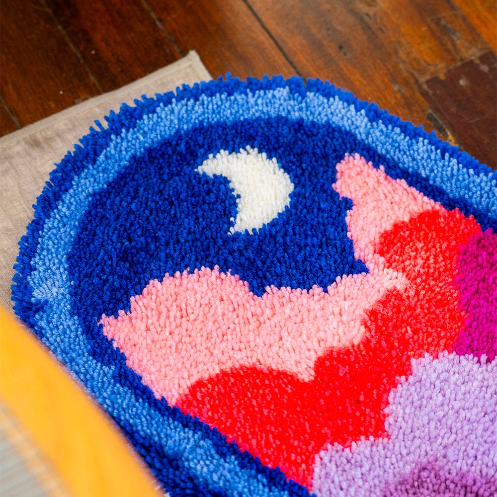 Craft Club Cloudy Portal - XL Latch Hook Rug Kit