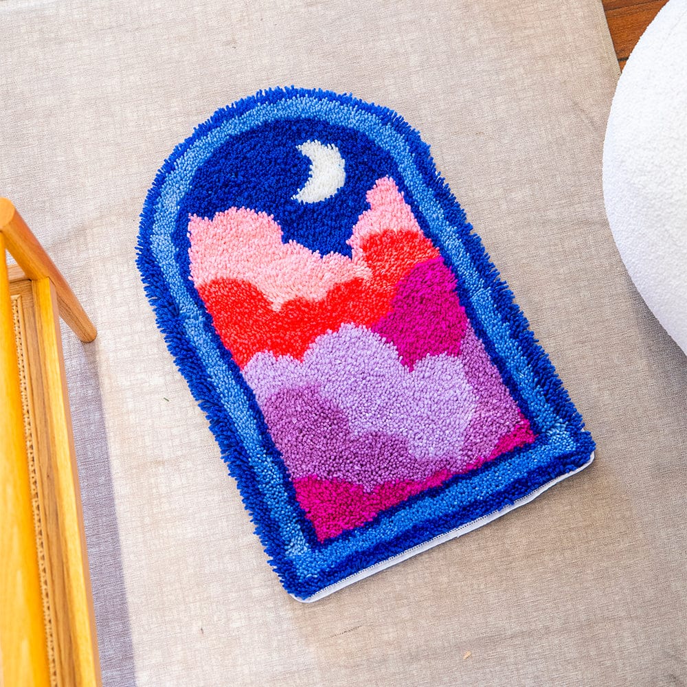 Craft Club Cloudy Portal - XL Latch Hook Rug Kit