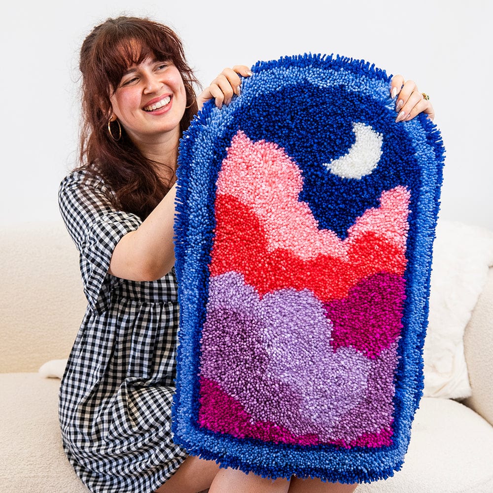 Craft Club Cloudy Portal - XL Latch Hook Rug Kit