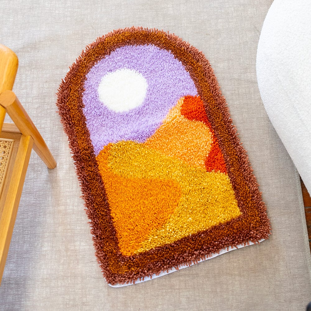 Craft Club Desert Portal - XL Latch Hook Rug Kit
