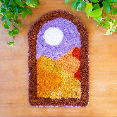 Craft Club Desert Portal - XL Latch Hook Rug Kit