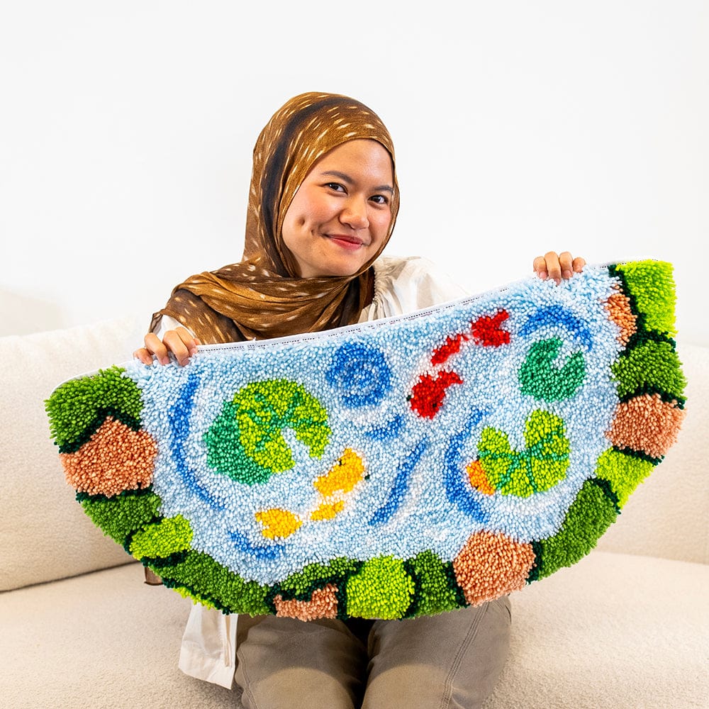 Craft Club KOI POND - XL Mirror Rug Making Kit