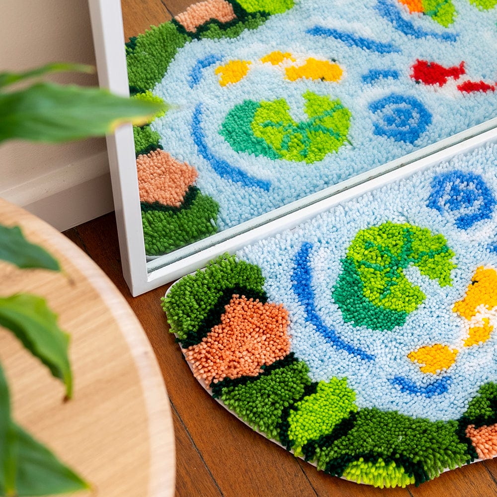 Craft Club KOI POND - XL Mirror Rug Making Kit