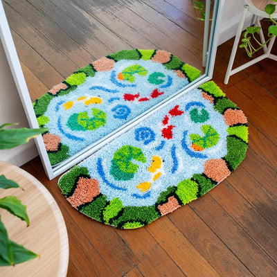 Craft Club KOI POND - XL Mirror Rug Making Kit
