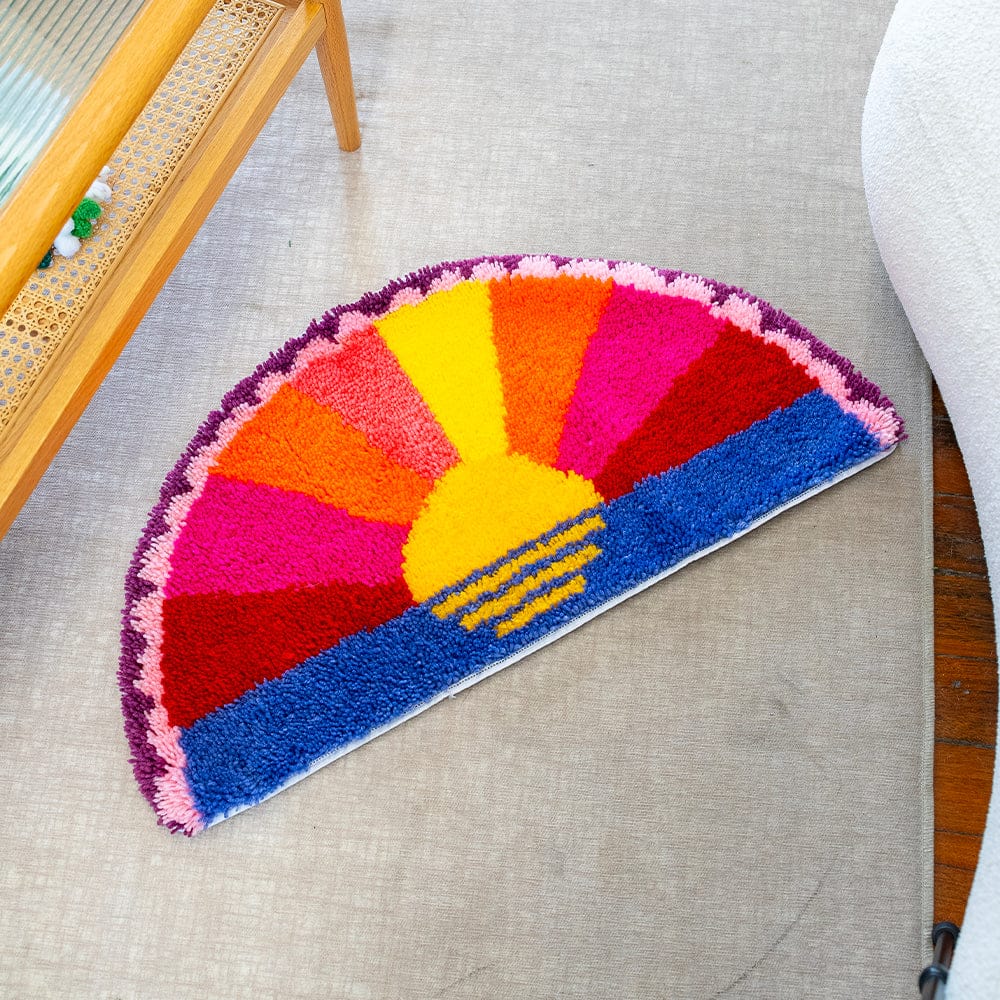 Craft Club Sunset Portal - XL Latch Hook Rug Kit