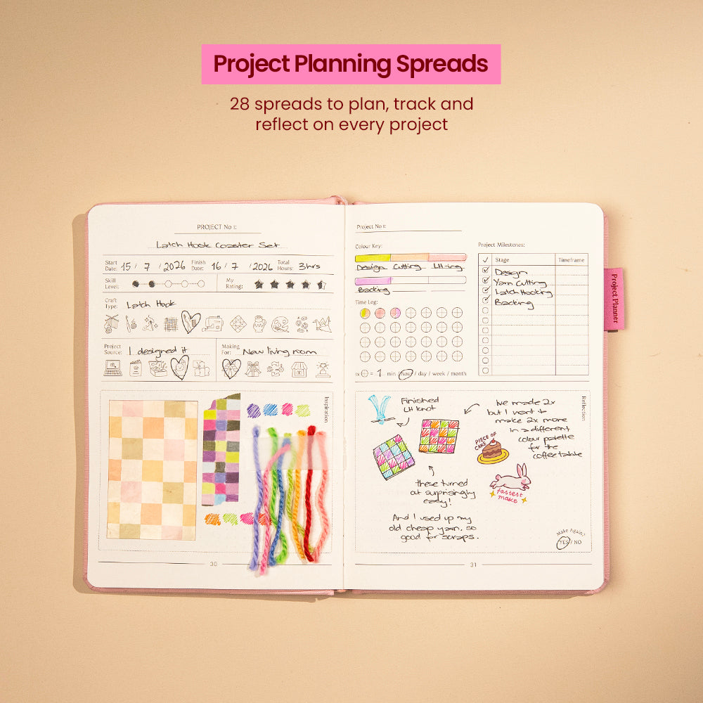 Craft Club BLOSSOM PINK - Craft Project Planner